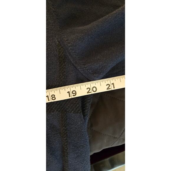 Barbour Mens Large Blue Tartan Crew Neck Cashmere Blend Long Sleeve Classic Prep - Picture 4 of 6